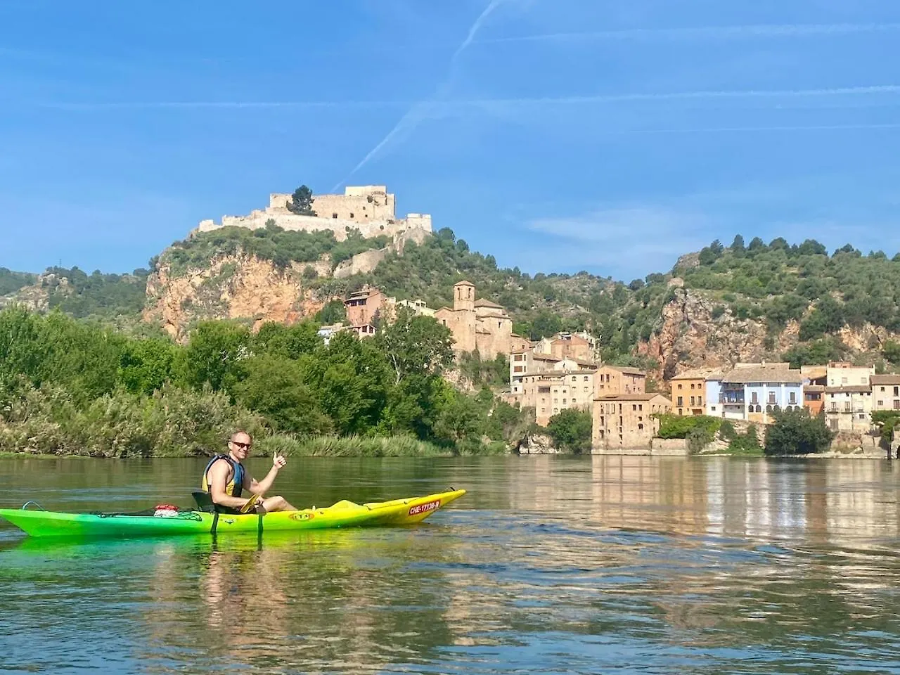 El Balco De Miravet, Oasis De Paz Junto Al Castillo Con Vistas Al Rio Ebro Apartment